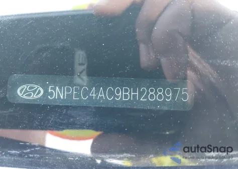 2011 Hyundai Sonata Se from USA, damaged, VIN 5NPEC4AC9BH288975